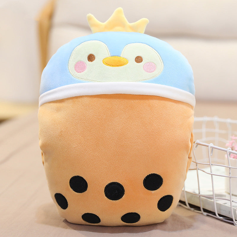 Animal Milk Tea Plush Toy Pillow
