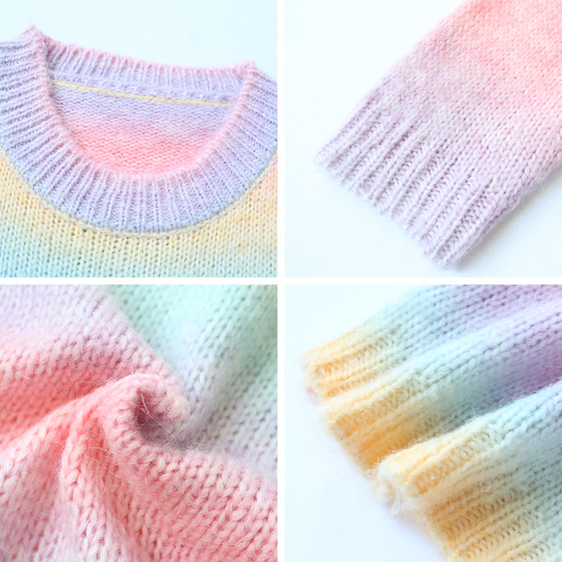 Cotton Candy Sweater