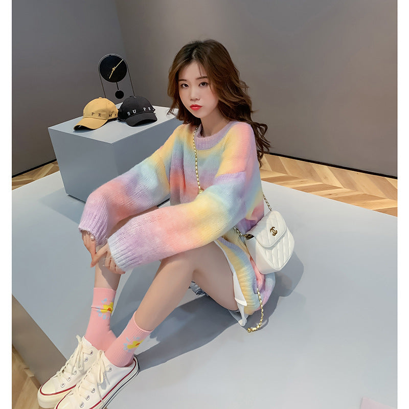 Cotton Candy Sweater