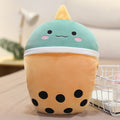 Animal Milk Tea Plush Toy Pillow