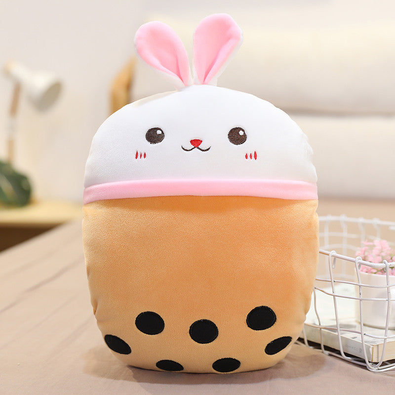 Animal Milk Tea Plush Toy Pillow