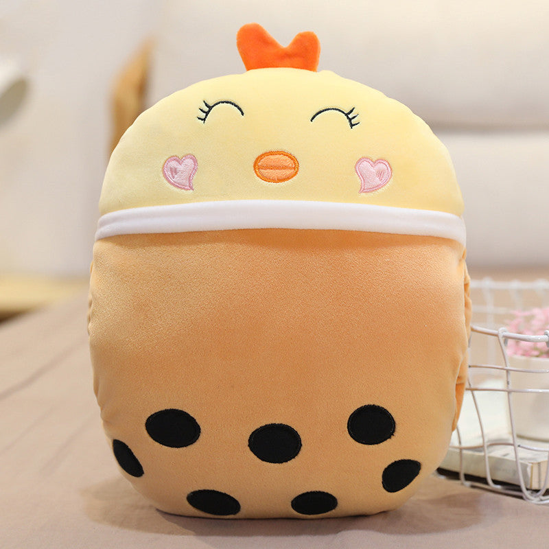 Animal Milk Tea Plush Toy Pillow