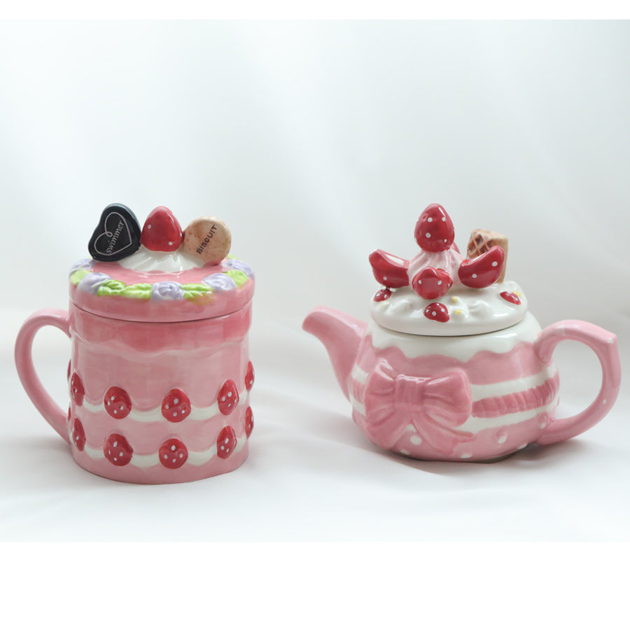 Strawberries & Cream Tea Set
