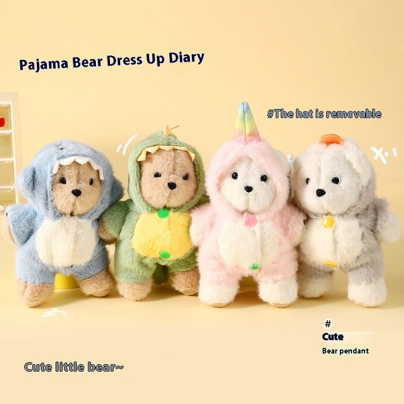 Pajama Bear Key Chain