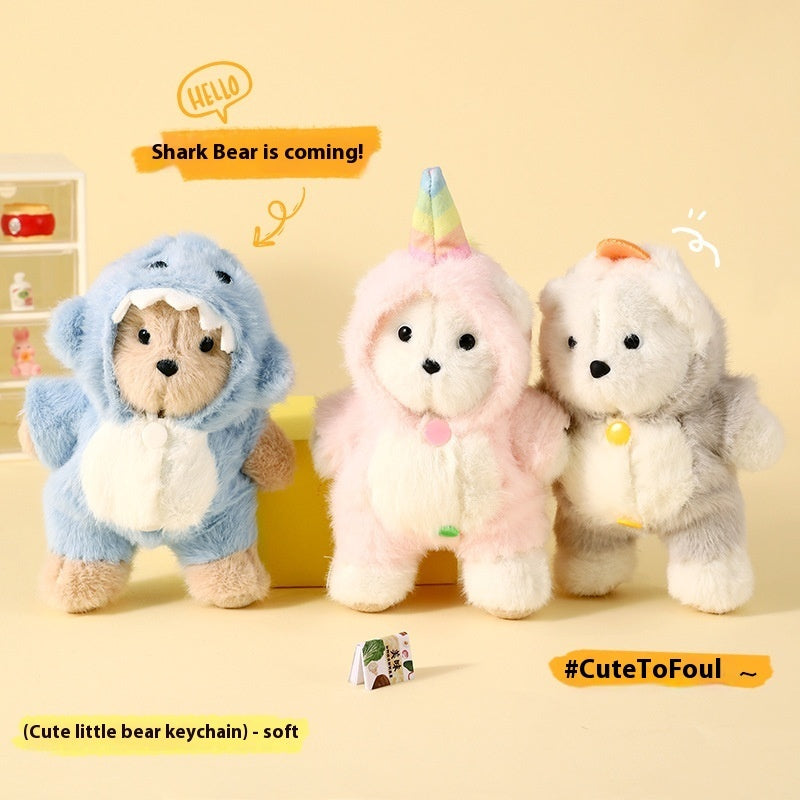 Pajama Bear Key Chain