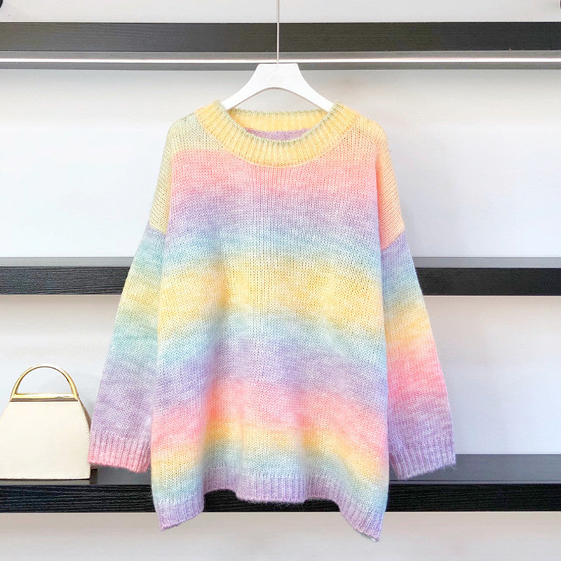 Cotton Candy Sweater
