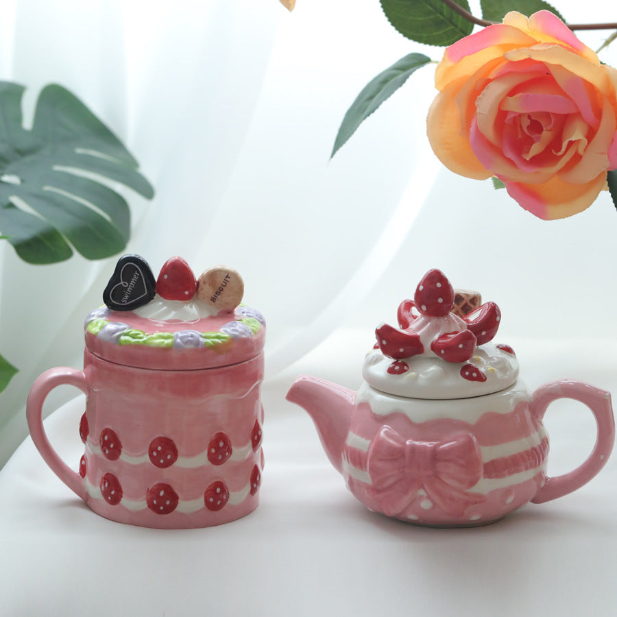 Strawberries & Cream Tea Set