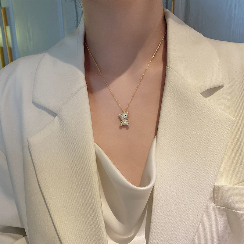 Cuddle Bear Necklace